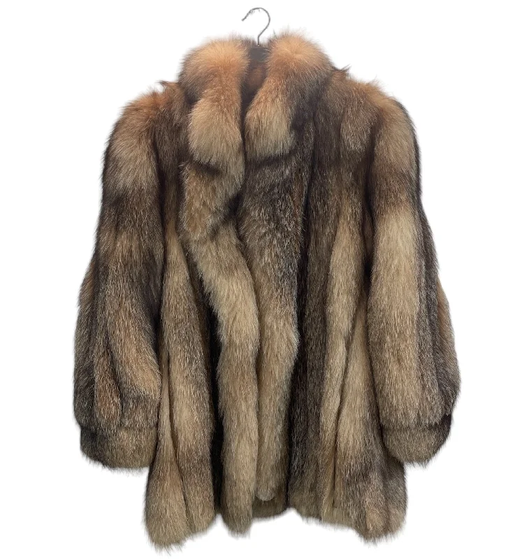 Oscar de laRenta/Coat/Fur/BRW/FUR COAT