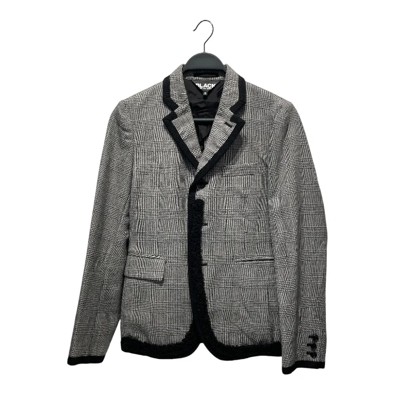 BLACK COMME des GARCONS/Blouson/S/Plaid/Cotton/MLT/