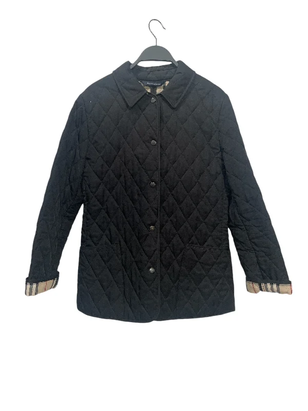 BURBERRY LONDON/Quilted Jkt/S/Nylon/BLK/QUILTED JACKET