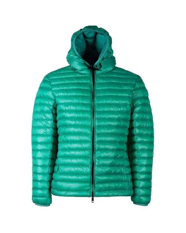 Centogrammi Women's Green Nylon Jackets & Coat - M