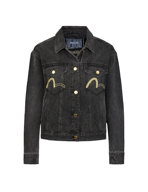 Monogram Kamon Denim Trucker Jacket