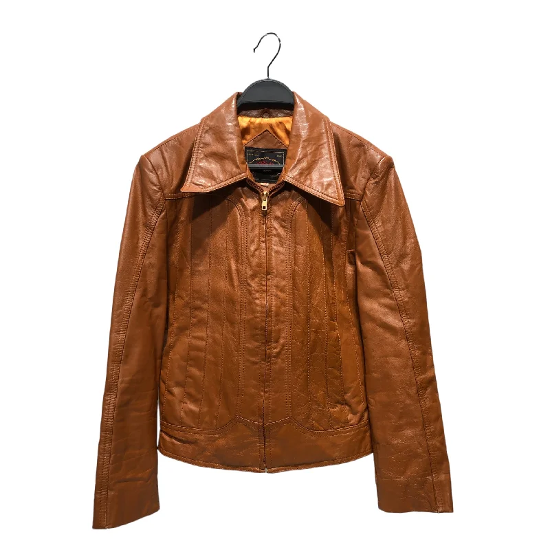 Vintage/CASABLANCA/Leather Jkt/36/BRW/Leather/Plain