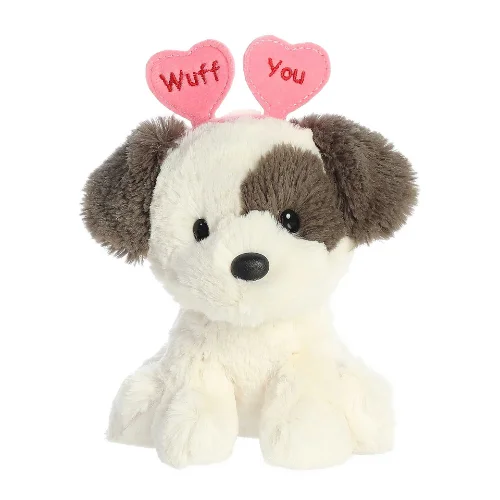 6" Wuff You Terrier Stuffed Plush