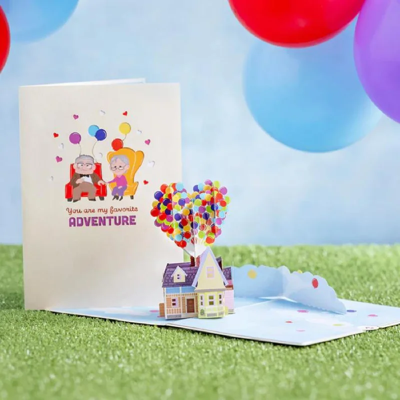 Disney and Pixar Up You are My Favorite Adventure Pop-Up Card