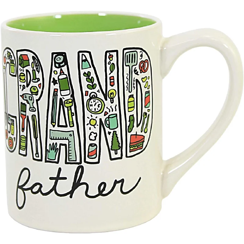 Grandfather Doodle Mug, 14 oz.