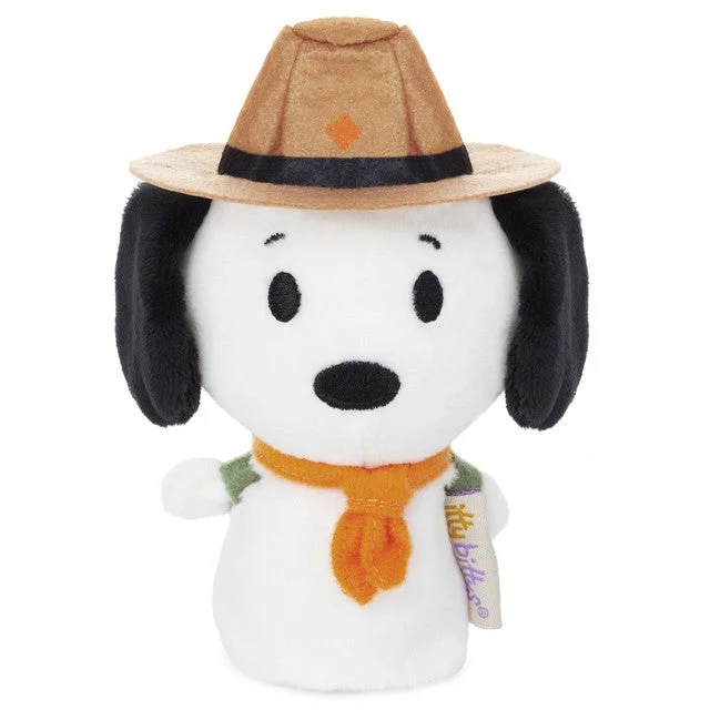 Hallmark itty bittys® Peanuts® Beagle Scouts Snoopy Plush