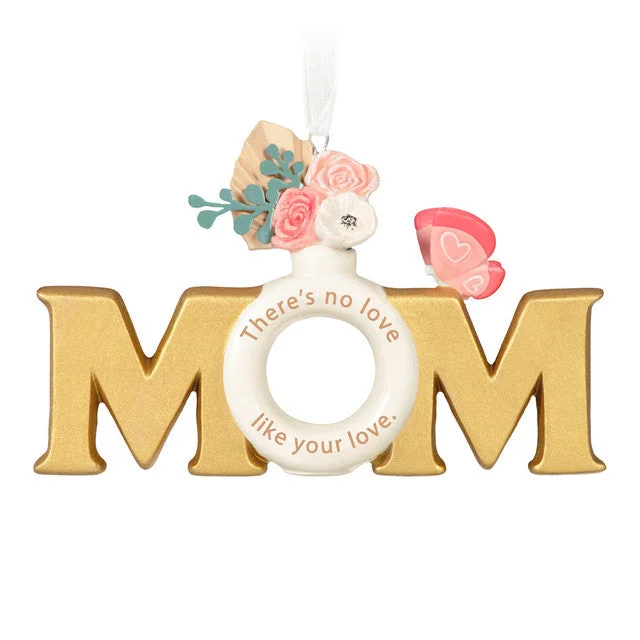 Hallmark Mom's Love Porcelain Ornament