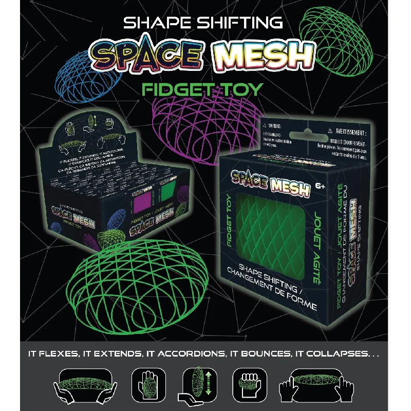 Shape Shifting Space Mesh Fidget Toy