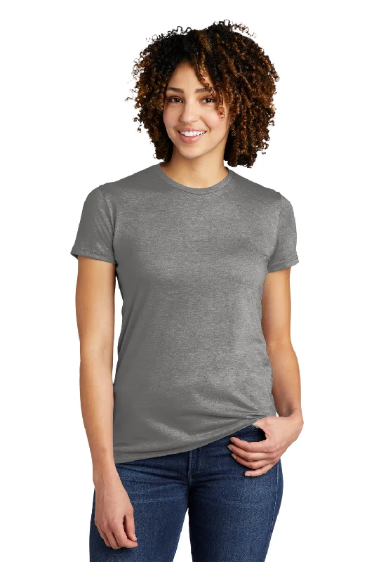 Allmade Womens Short Sleeve Crewneck T-Shirt - Aluminum Grey