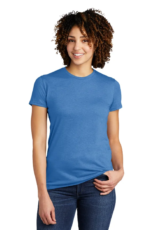 Allmade Womens Short Sleeve Crewneck T-Shirt - Azure Blue