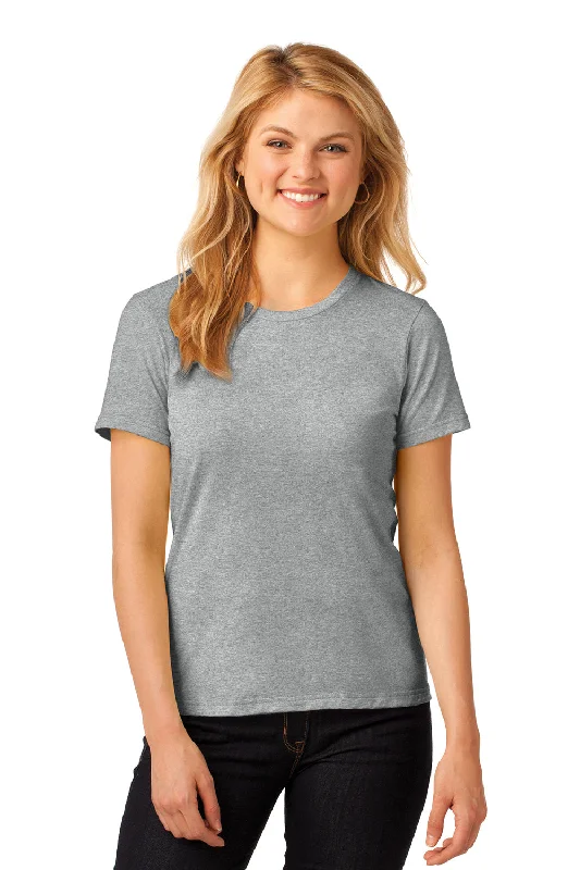 Gildan Womens Short Sleeve Crewneck T-Shirt - Heather Grey