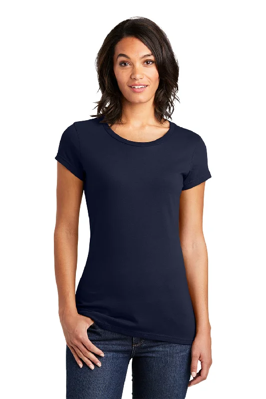 District Womens Very Important Short Sleeve Crewneck T-Shirt - New Navy Blue