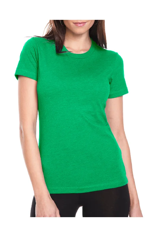 Next Level Womens CVC Jersey Short Sleeve Crewneck T-Shirt - Kelly Green