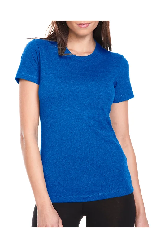 Next Level Womens CVC Jersey Short Sleeve Crewneck T-Shirt - Royal Blue