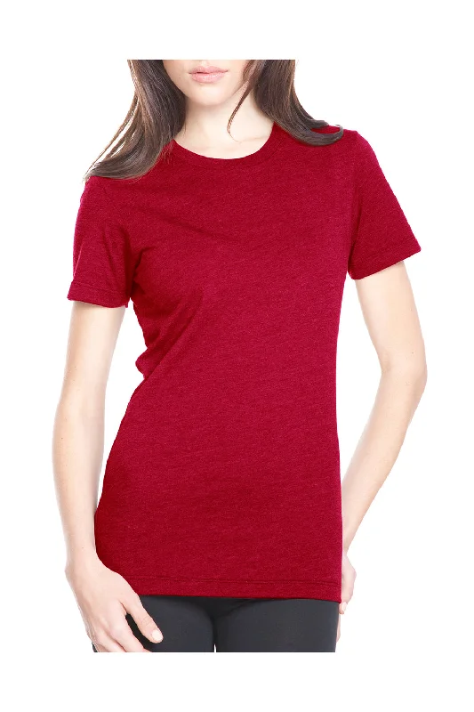 Next Level Womens CVC Jersey Short Sleeve Crewneck T-Shirt - Cardinal Red