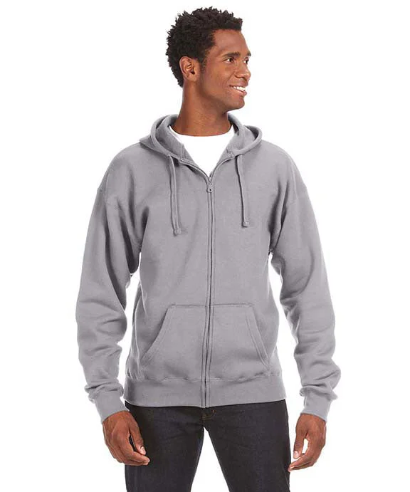 JA8821 - J America Adult Premium Full-Zip Fleece Hooded Sweatshirt | Oxford