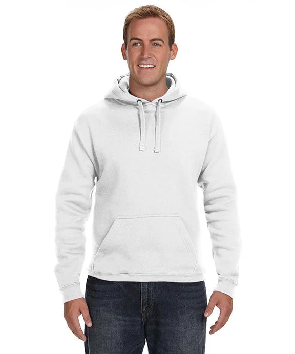 JA8824 - J America Adult Premium Fleece Pullover Hooded Sweatshirt | White