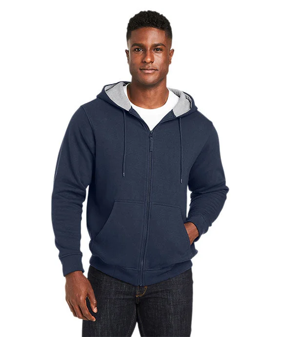 M711 - Harriton Mens ClimaBloc™ Lined Heavyweight Hooded Sweatshirt | Dark Navy