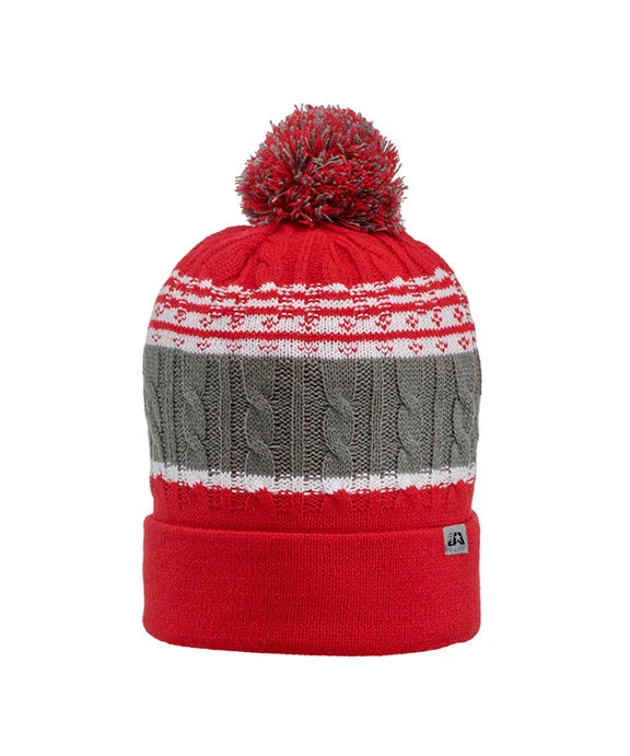 TW5002 - J America Adult Altitude Knit Cap | Red