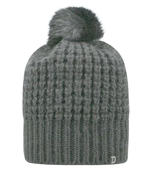 TW5005 - J America Adult Slouch Bunny Knit Cap | Grey