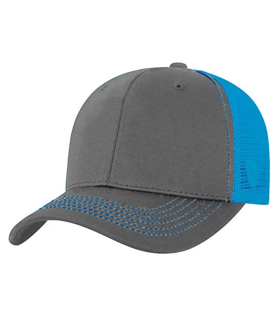 TW5505 - J America Adult Ranger Cap | Charcoal/Neon Blue