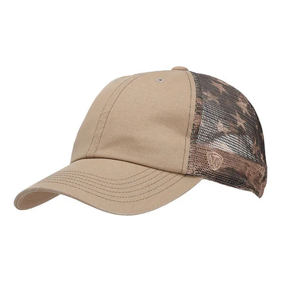 TW5506 - J America Adult Offroad Cap | Khaki Flagtacular