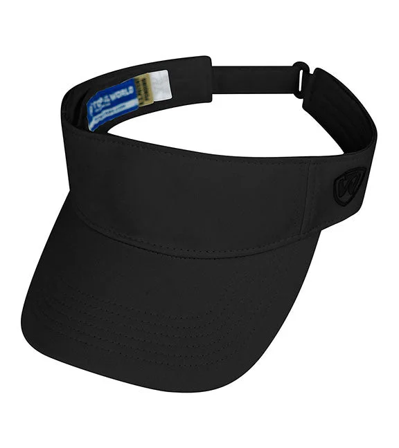 TW5514 - J America Adult Hawkeye Visor | Black