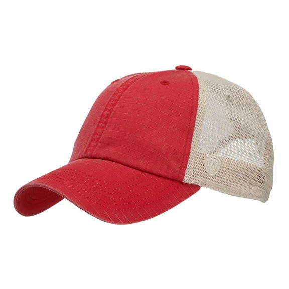 TW5533 - J America Riptide Ripstop Trucker Hat | Red