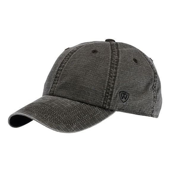 TW5537 - J America Ripper Washed Cotton Ripstop Hat | Black