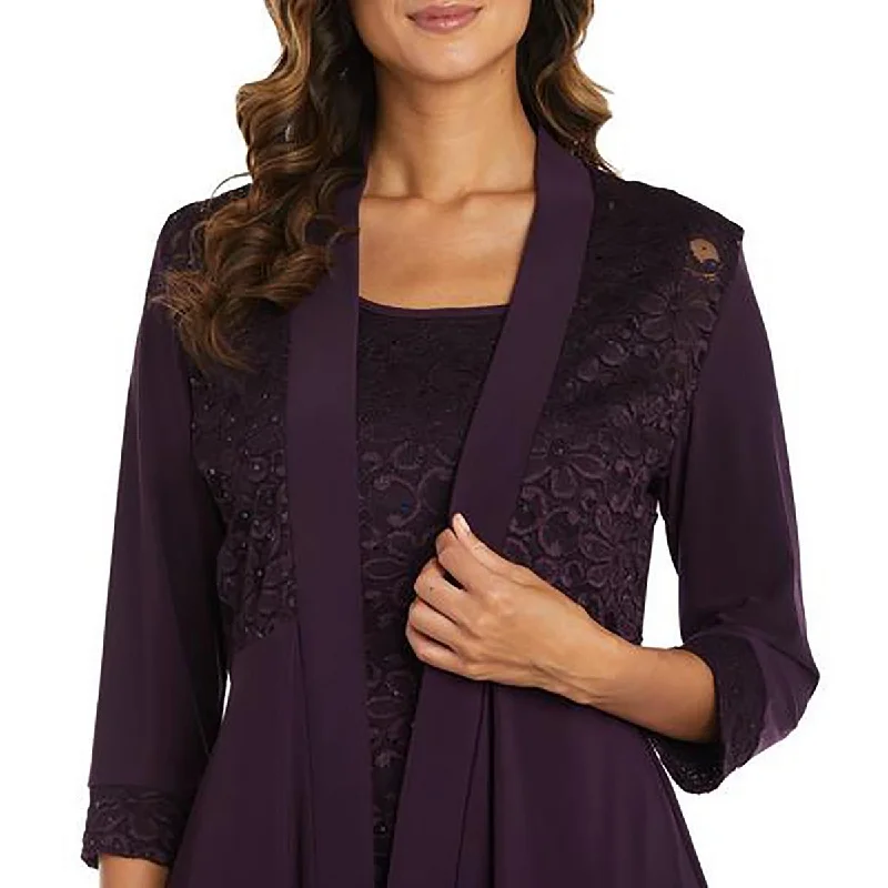 R&M Richards Womens Lace Twinset