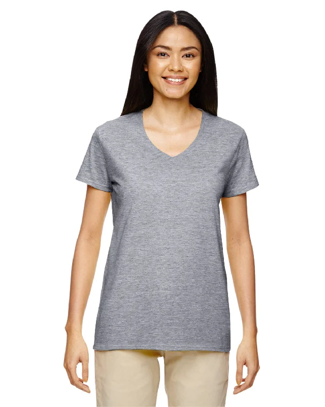 Gildan G500VL Ladies' Heavy Cotton V-Neck T-Shirt