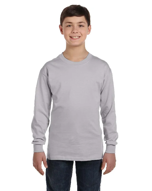 Gildan G540B Youth Heavy Cotton Long-Sleeve T-Shirt