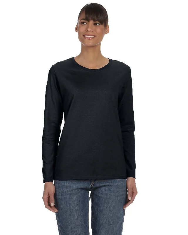 Gildan G540L Ladies' Heavy Cotton Long-Sleeve T-Shirt