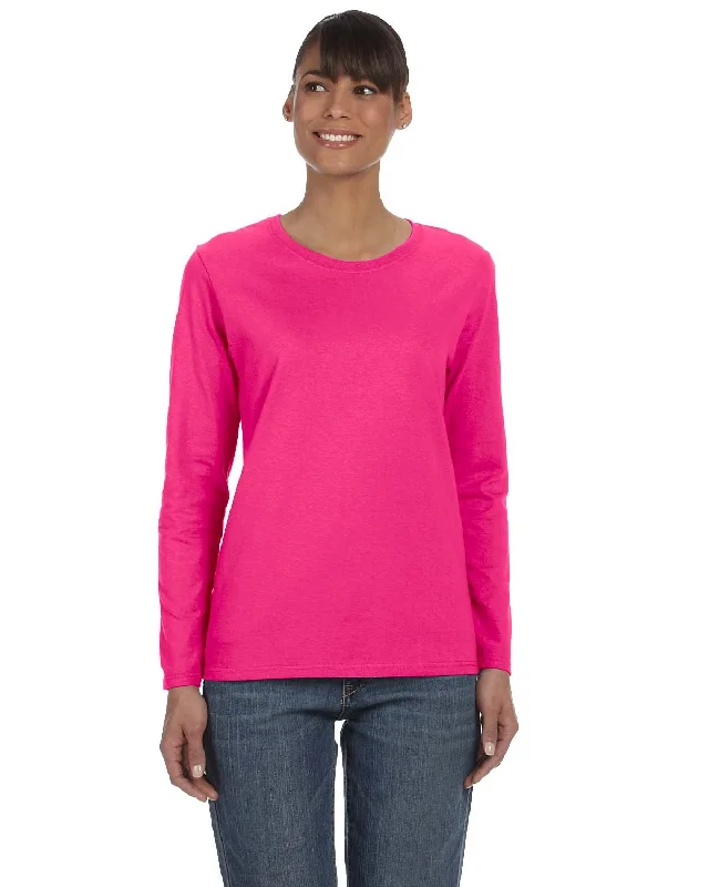 Gildan G540L Ladies' Heavy Cotton Long-Sleeve T-Shirt