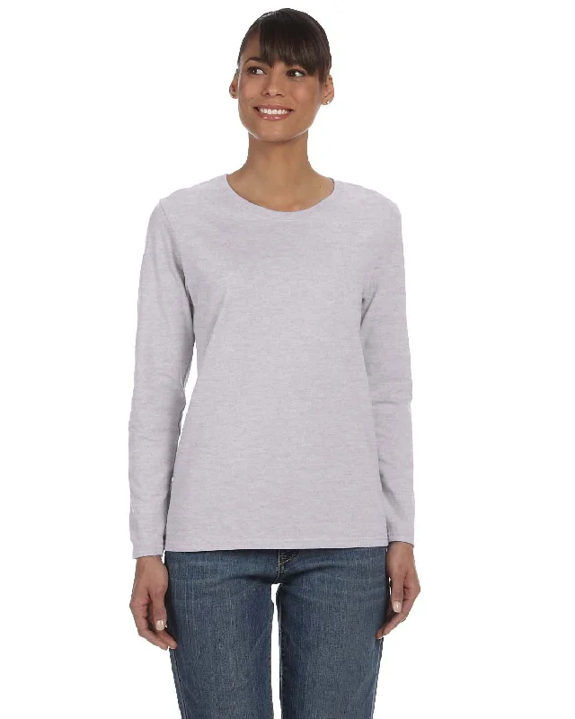 Gildan G540L Ladies' Heavy Cotton Long-Sleeve T-Shirt