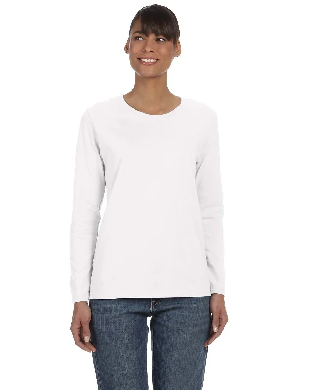 Gildan G540L Ladies' Heavy Cotton Long-Sleeve T-Shirt