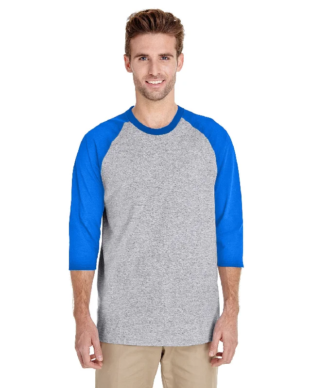 Gildan G570 Adult Heavy Cotton 3/4-Raglan Sleeve T-Shirt