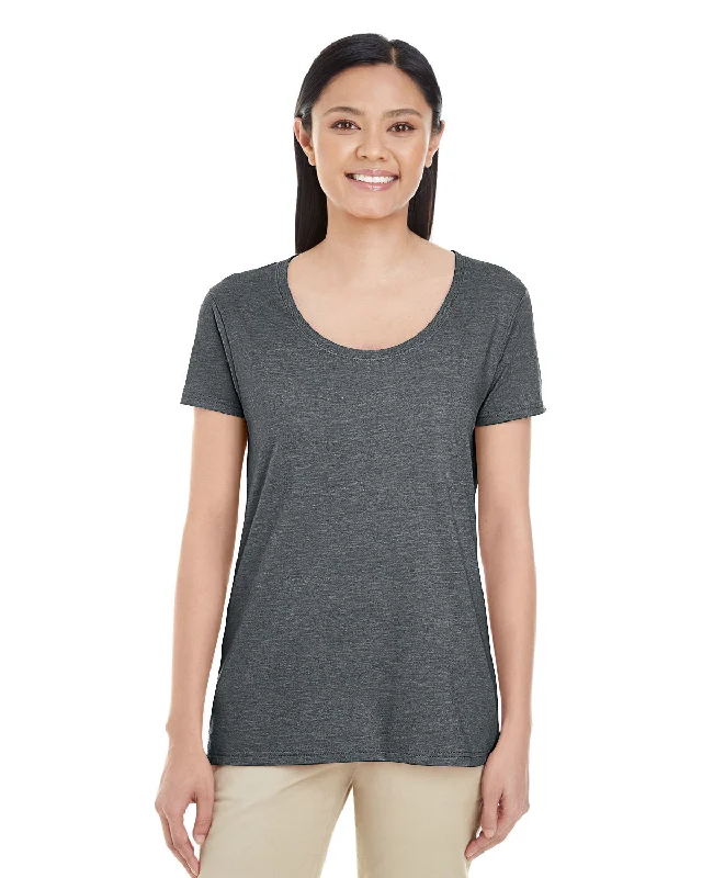 Gildan G6455L Ladies' Softstyle Deep Scoop T-Shirt