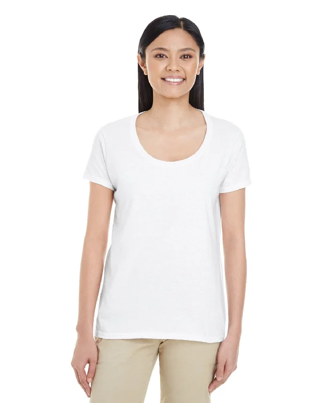 Gildan G6455L Ladies' Softstyle Deep Scoop T-Shirt