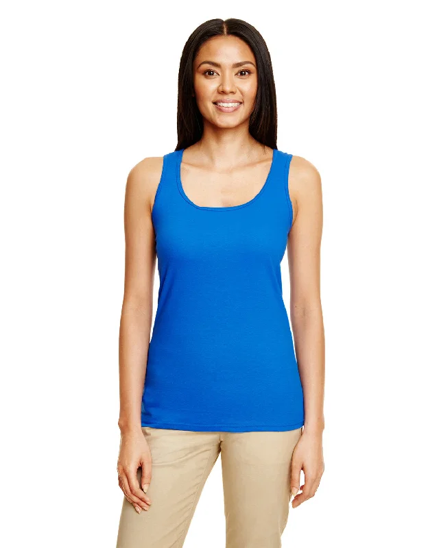 Gildan G645RL Ladies' Softstyle  4.5 oz. Racerback Tank