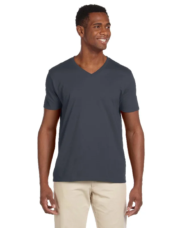 Gildan G64V Adult Softstyle V-Neck T-Shirt