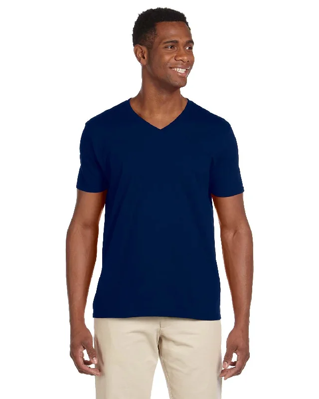 Gildan G64V Adult Softstyle V-Neck T-Shirt