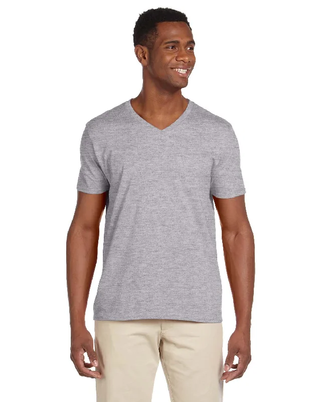 Gildan G64V Adult Softstyle V-Neck T-Shirt