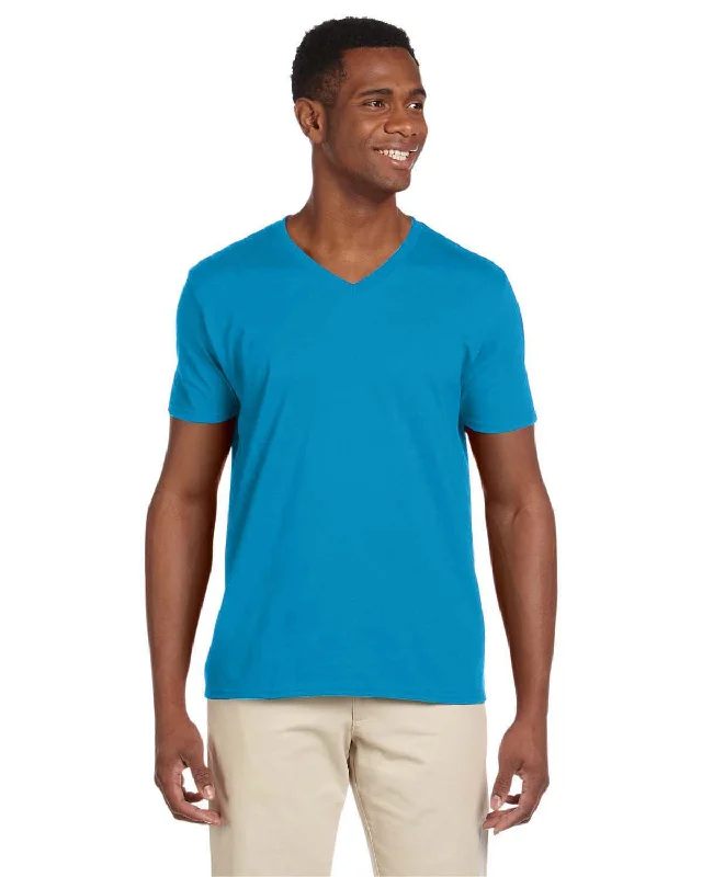 Gildan G64V Adult Softstyle V-Neck T-Shirt