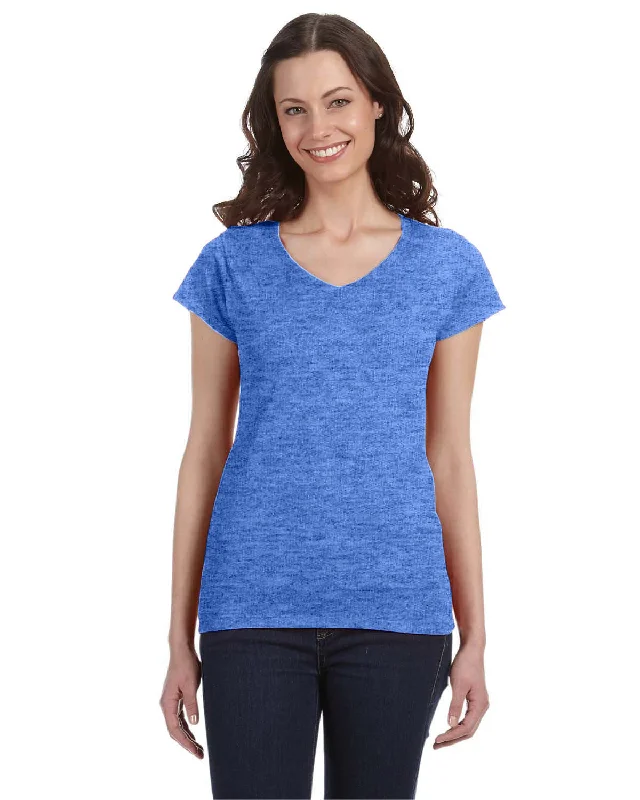 Gildan G64VL Ladies' SoftStyle  Fitted V-Neck T-Shirt