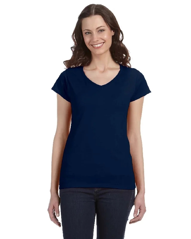 Gildan G64VL Ladies' SoftStyle  Fitted V-Neck T-Shirt