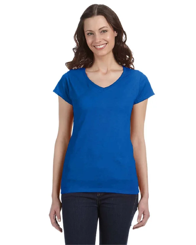 Gildan G64VL Ladies' SoftStyle  Fitted V-Neck T-Shirt