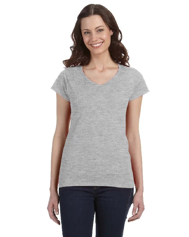 Gildan G64VL Ladies' SoftStyle  Fitted V-Neck T-Shirt