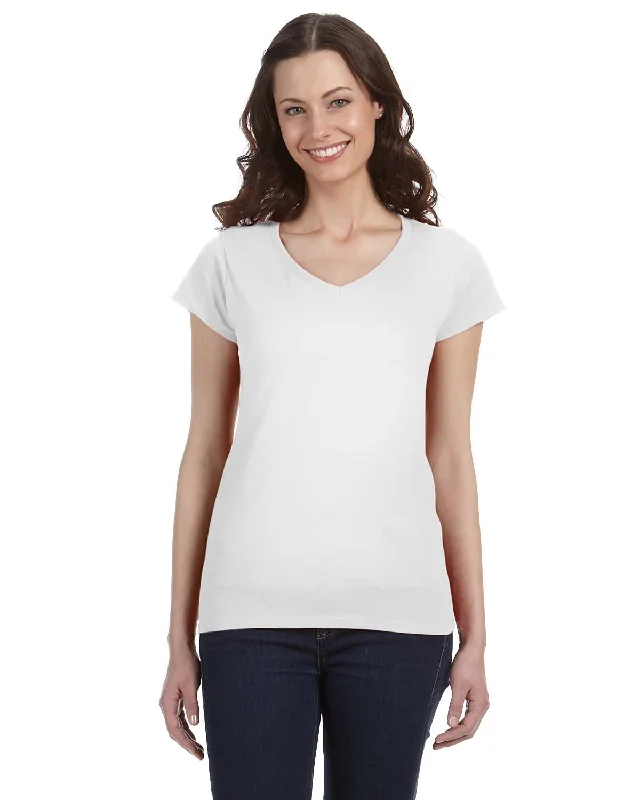 Gildan G64VL Ladies' SoftStyle  Fitted V-Neck T-Shirt