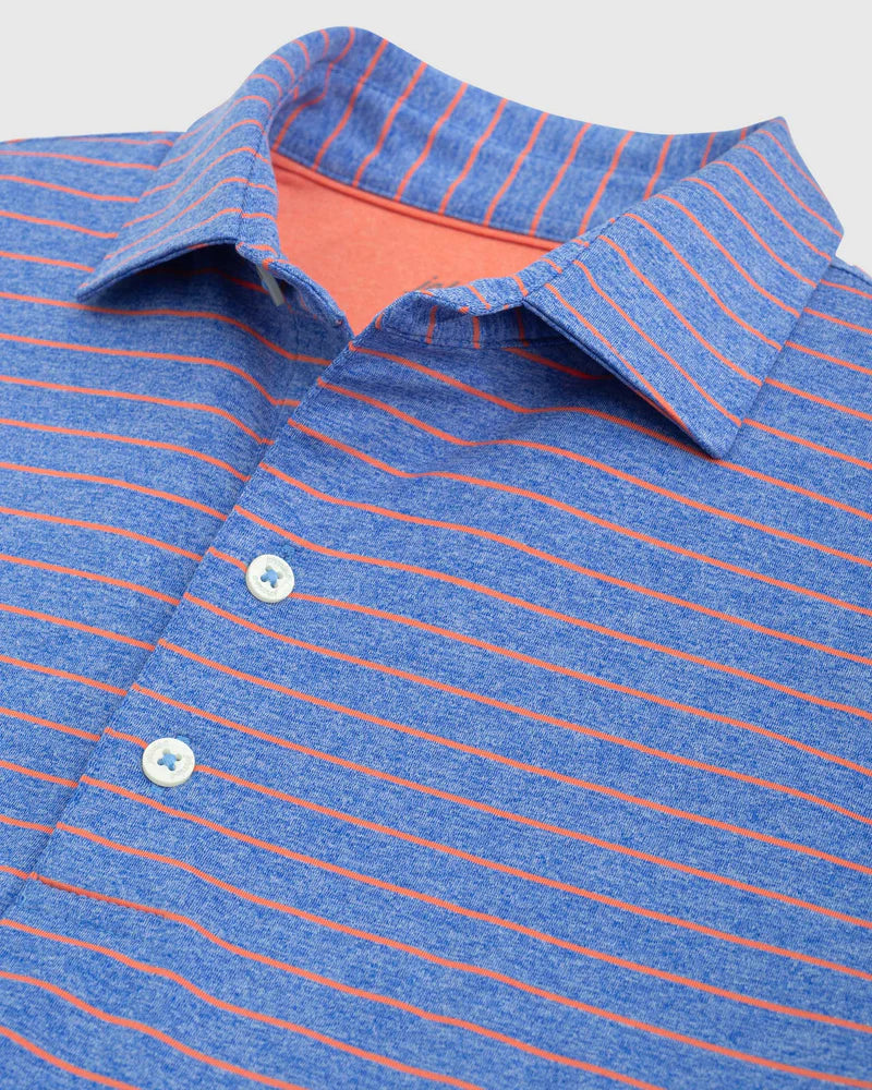 Newton Striped Polo (Biscayne)